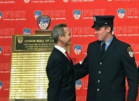 30th Anniversary Honor Roll of Life Ceremony Honors FDNY Bone Marrow Donors