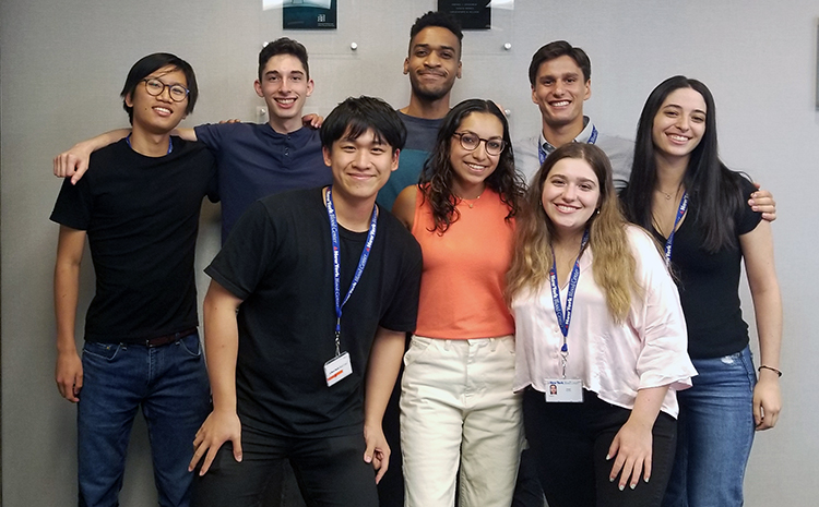 New York Blood Center Enterprises LFKRI 2021Summer Undergraduate Research interns: