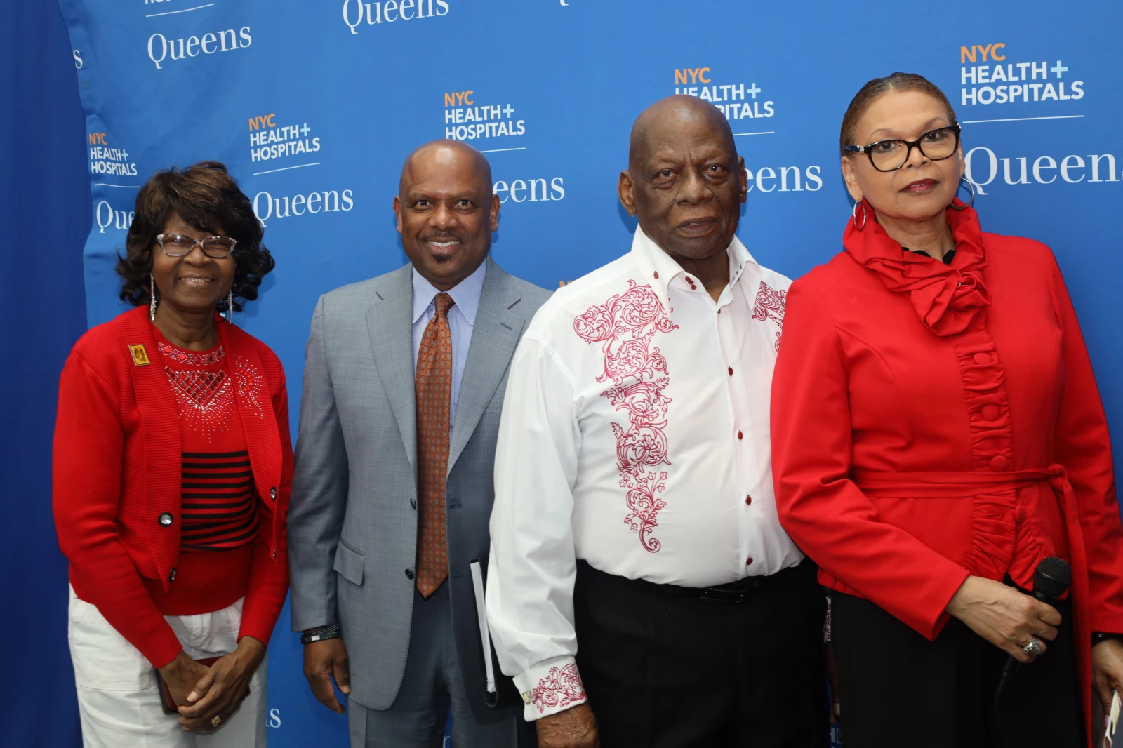 Educational Research Symposium at NYC Health + Hospitals/Queens attendees.